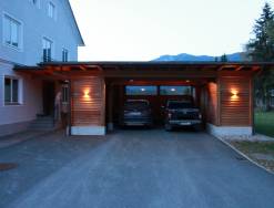 Doppelcarport Wohnhaus im Gailtal