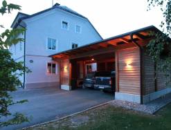 Doppelcarport Wohnhaus im Gailtal